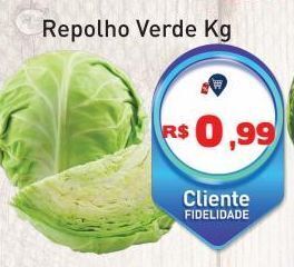 Tonin Superatacado Repolho verde kg oferta