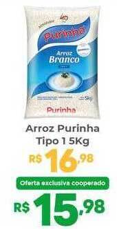 Arroz purinha tipo 1