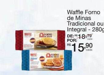 Mambo Waffle forno de minas tradicional ou integral oferta