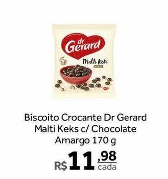 Verdemar Supermercado Biscoito crocante dr gerard malti keks c chocolate amargo oferta