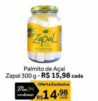 Verdemar Supermercado Palmito de açai zapal oferta