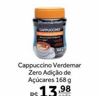 Verdemar Supermercado Cappuccino verdemar zero adição de açucares oferta