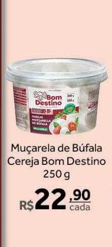 Verdemar Supermercado Muçarela de búfala cereja bom destino oferta