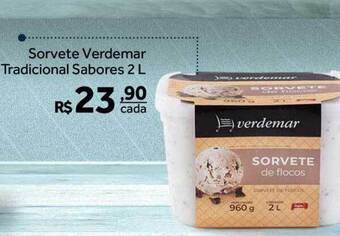 Verdemar Supermercado Sorvete verdemar tradicional sabores oferta