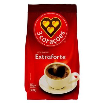 Carrefour Café almofada extra forte 3 corações 500g oferta