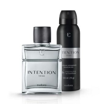 Eudora Kit intention colônia desodorante + desodorante aerossol oferta
