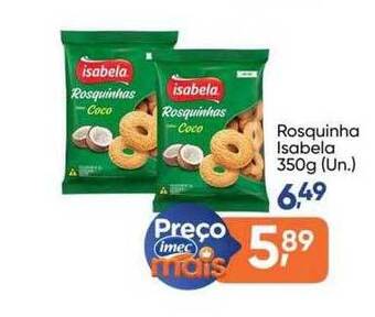 Imec Supermercados Rosquinha isabela oferta