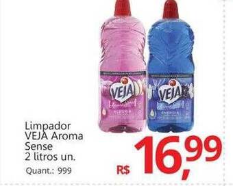 Supermercados Koch Limpador veja aroma sense oferta