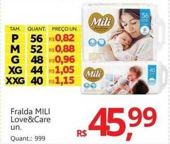 Supermercados Koch Fralda mili love&care un. oferta