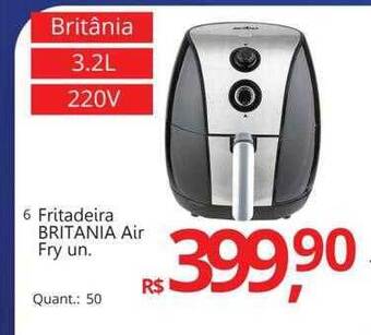 Supermercados Koch Fritadeira britania air fry un. oferta