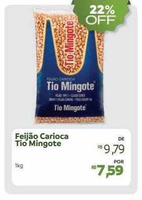 Hiperideal Supermercados Feijão carioca tio mingote oferta