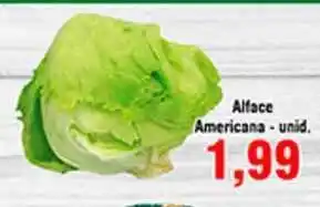 Shibata Supermercados Alface Americana oferta