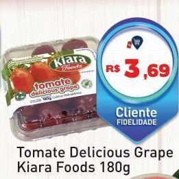 Tonin Superatacado Tomate delicious grape kiara foods 180g oferta