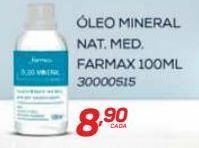 Óleo mineral nat. med. farmax 100ml