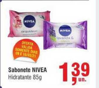 Higa Atacado Sabonete Nivea 85g oferta