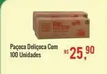 Mart Minas Paçoca deliçoca 100un oferta