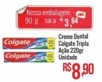 Mart Minas Creme dental colgate 220g oferta