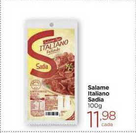 Carrefour Market Salame Italiano Sadia 100g oferta