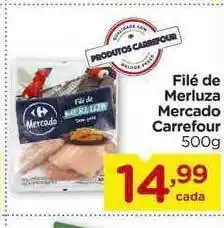 Carrefour Bairro Filé De Merluza Mercado 500g oferta