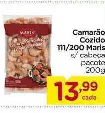 Carrefour Bairro Camarão Cozido 111/200 Maris 200g oferta