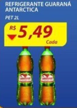 Assaí Atacadista Refrigerante Guarana Antarctica 2L oferta