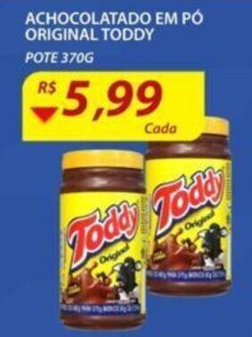 Assaí Atacadista Achocolatado em po Original Toddy 370g oferta