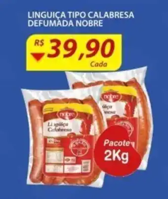 Assaí Atacadista Linguica Tipo Calabresa Defumada Nobre 2kg oferta