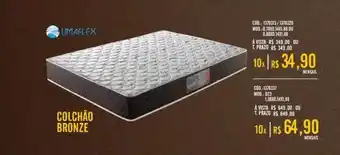 Zema Colchão Bronze Umaflex oferta