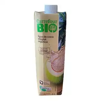 Água de coco orgânica carrefour bio 1 litro