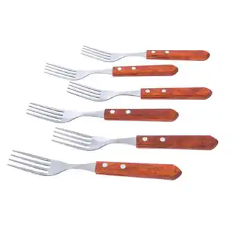 Perini Conjunto de garfos para churrasco krea 6 peças oferta
