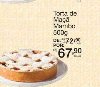 Mambo Torta de maçã mambo oferta