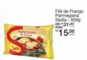 Mambo Filé de frango parmegiana sadia oferta