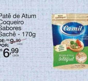 Mambo Patê de atum coqueiro sabores sachê oferta