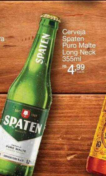 Mambo Cerveja spaten puro malte long neck oferta