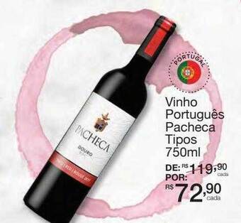 Mambo Vinho português pacheca tipos oferta