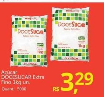 Supermercados Koch Açúcar docesucar extra fino oferta
