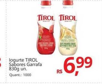 Supermercados Koch Iogurte tirol sabores oferta