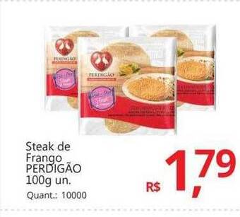 Supermercados Koch Steak de frango perdigão oferta
