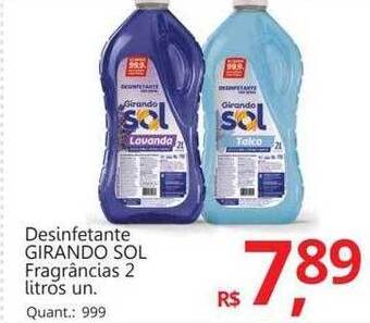 Supermercados Koch Desinfetante girando sol fragrâncias oferta