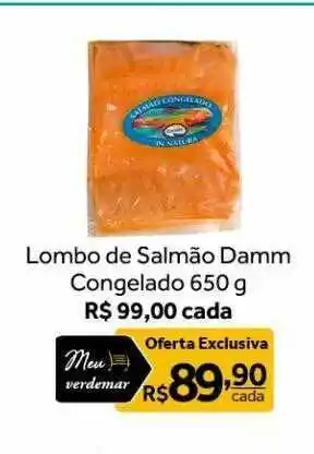 Lombo de salmão damm congelado