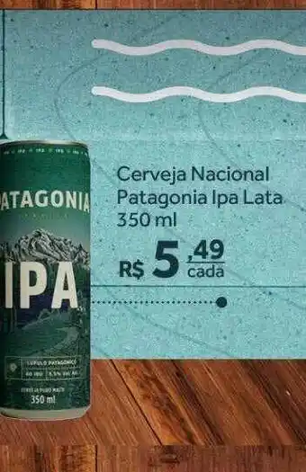 Cerveja nacional patagonia ipa