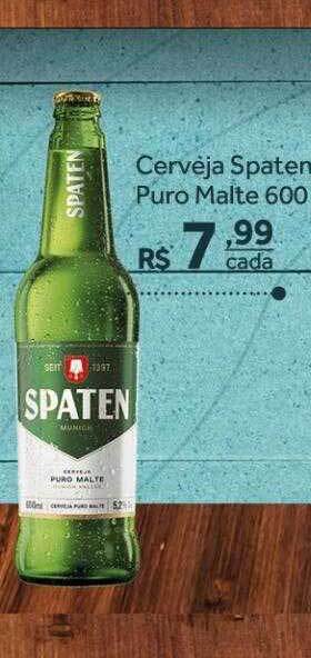 Verdemar Supermercado Cerveja spaten puro malte oferta