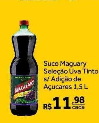 Verdemar Supermercado Suco maguary seleção uva tinto s adição de açucares oferta