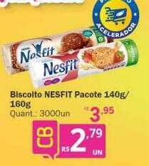 Althoff Supermercados Biscoito nesfit pacote oferta