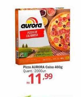 Pizza aurora caixa