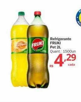Althoff Supermercados Refrigerante fruki pet oferta