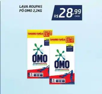CenterBox Lava roupas pó omo oferta