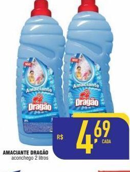 Mercantil Rodrigues Amaciante dragão aconchego 2 litros oferta