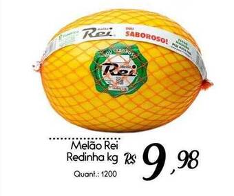 Giassi Supermercados Melão rei redinha oferta