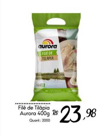 Giassi Supermercados Filé de tilápia aurora oferta